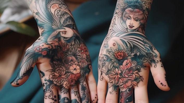 Palm Tattoos: Tips, Common Concerns, and Design Ideas - BRONC TATTOO SUPPLY