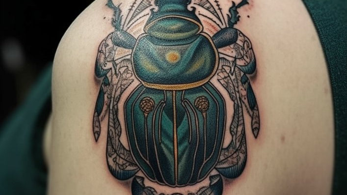 What does a scarab tattoo mean? - BRONC TATTOO SUPPLY