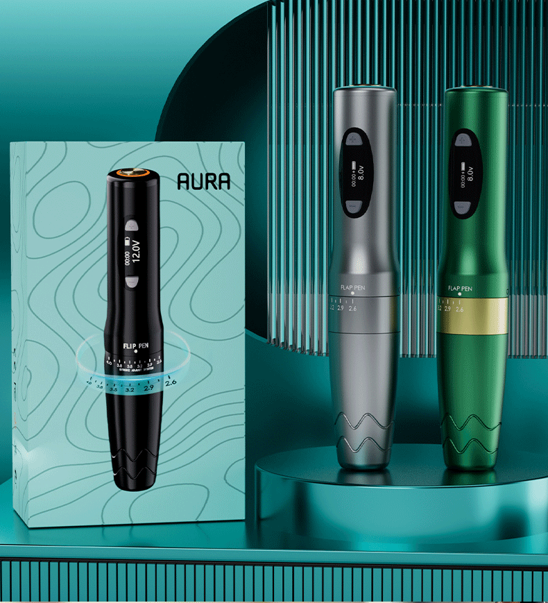 New bronc aura wireless tattoo pen
