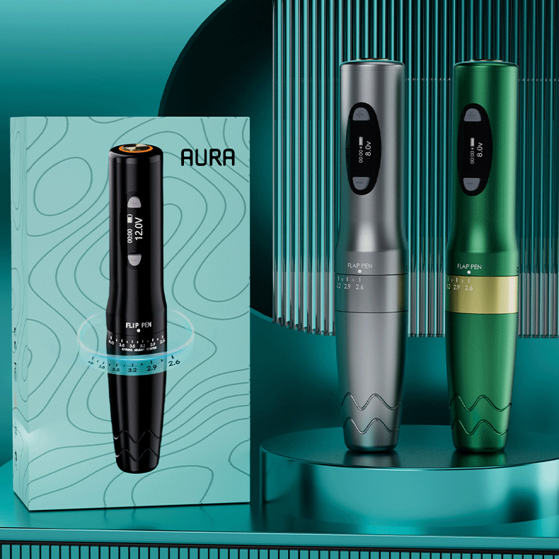 New bronc aura wireless tattoo pen