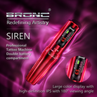 Adjustable wireless pen for SMP & tattoo with lightweight design, fast charging, variable voltage output, and overload protection.