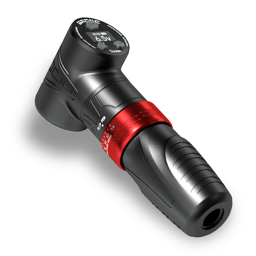 BRONC Tattoo Machine TOUGH Adjustable Wireless Pen TOUGH Wireless Tattoo Pen Adjustable Stroke Long Battery Professional Machine