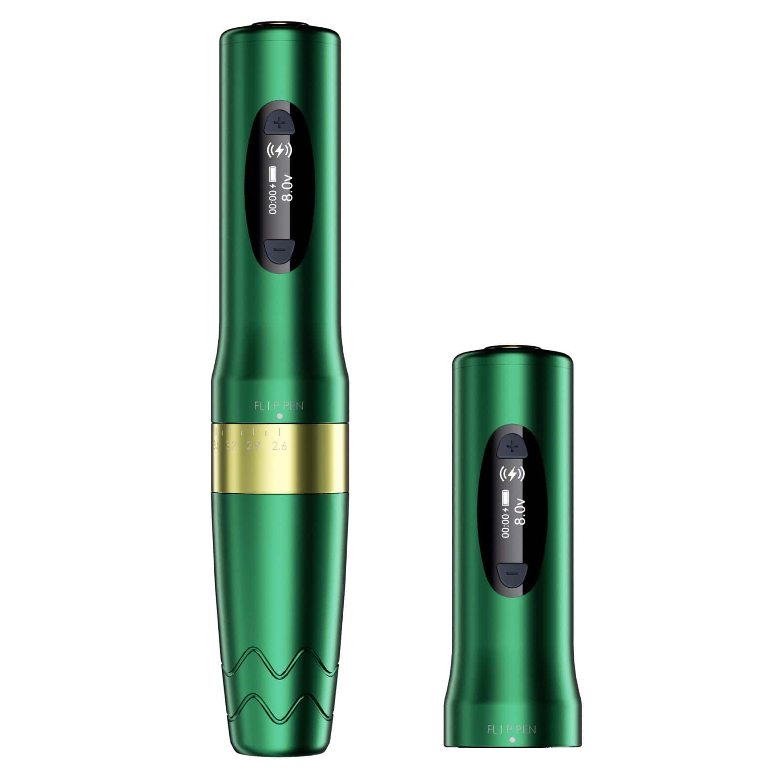 BRONC AURA Wireless Tattoo Pen – Ultra-Light 137g Adjustable Machine AURA Wireless Tattoo Pen 137g | Lightweight Adjustable Tattoo Machine