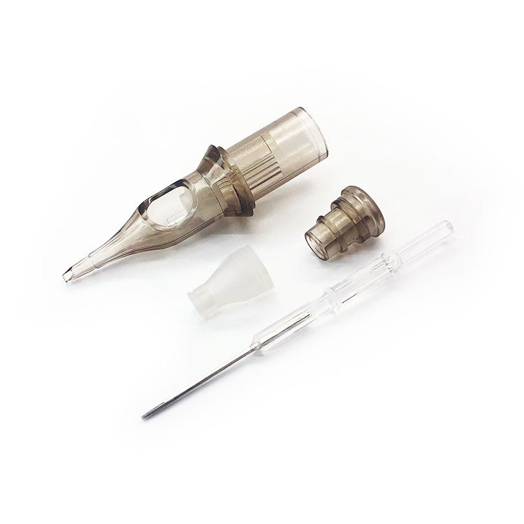BIG WASP Cartridges Needle Brown-Round Liner - Premium brown round liner cartridge needles by BIG WASP.