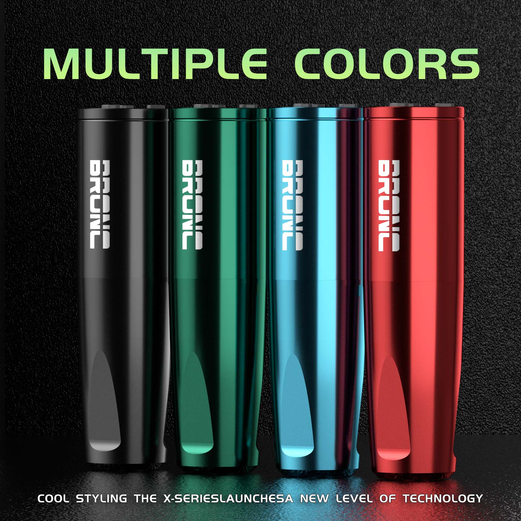 BRONC Tattoo Pen Machine GHOST SMP Wireless - Advanced wireless tattooing device.