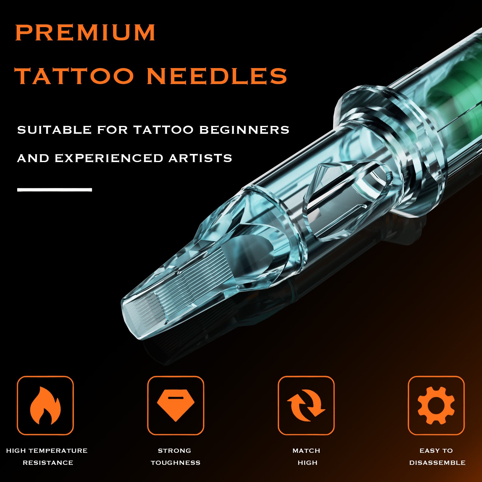 Bronc tattoo cartridges - Magnums, Round Shaders and Round liners