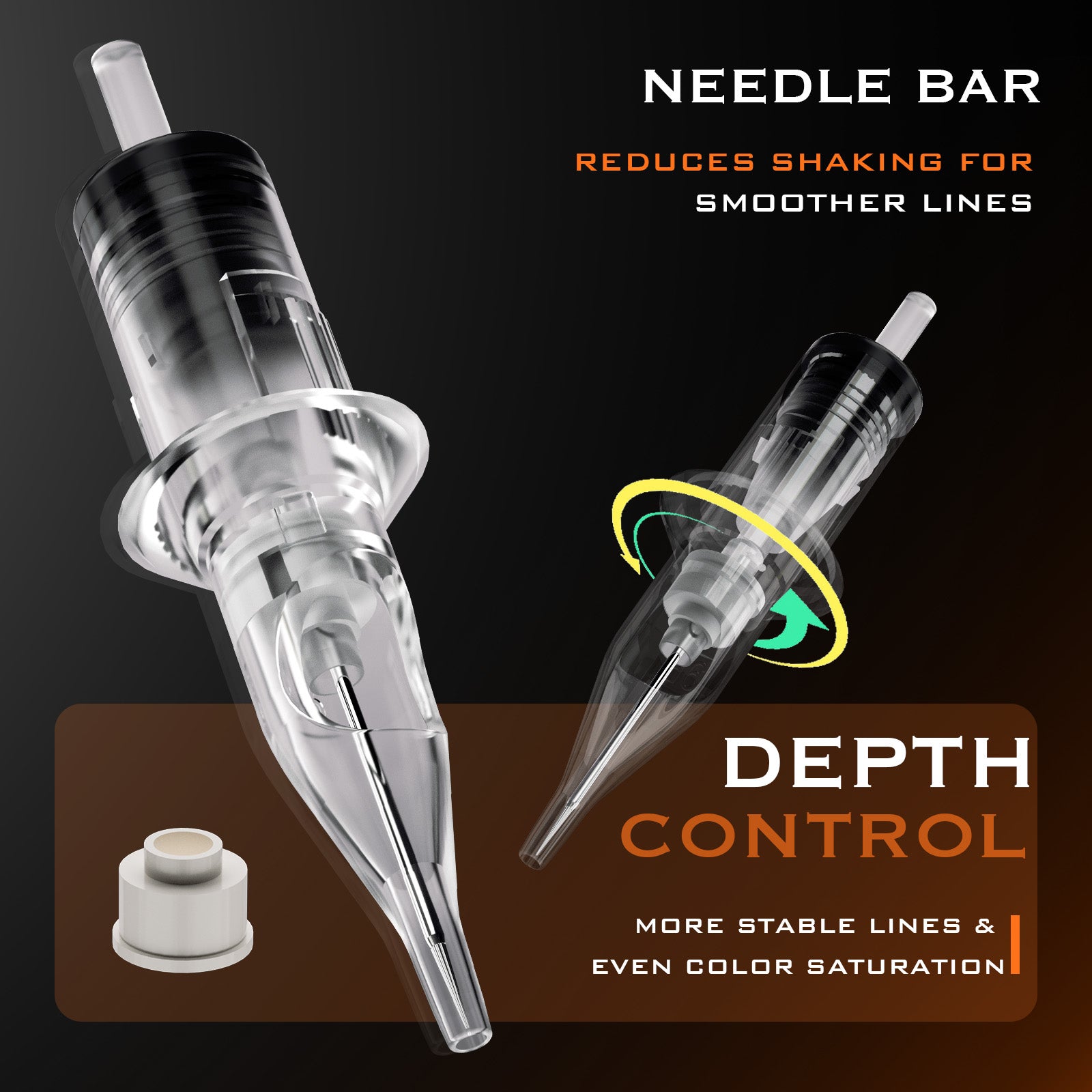 bronc tattoo cartridges