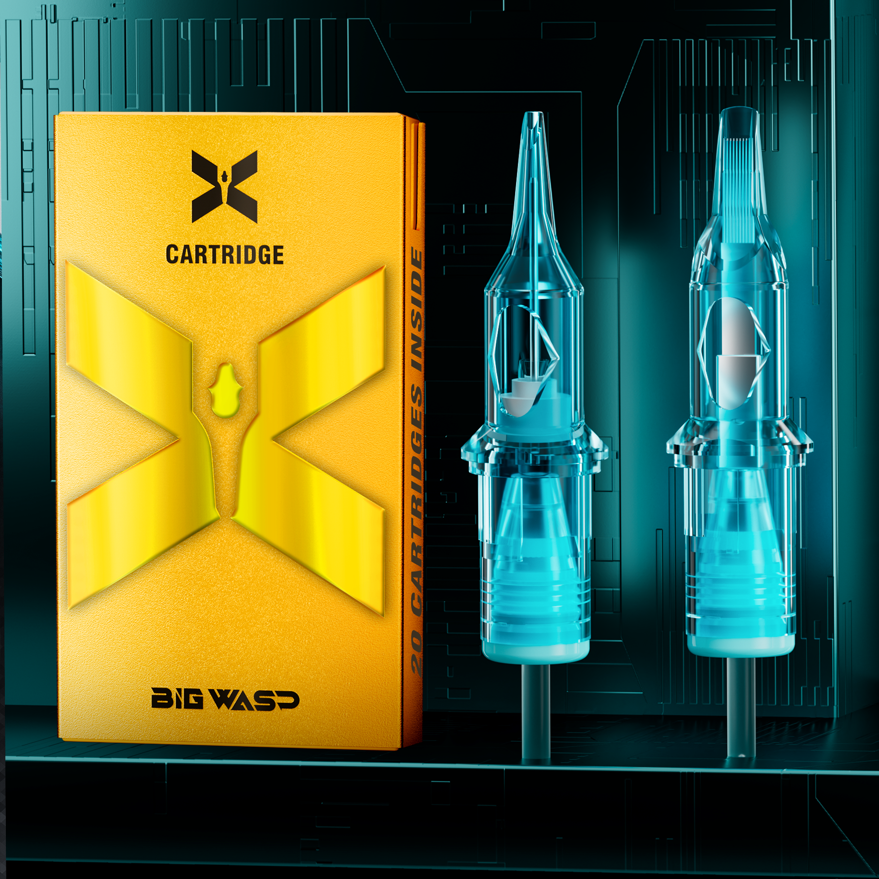 tattoo cartridge needles from bigwasp tattoo supply.