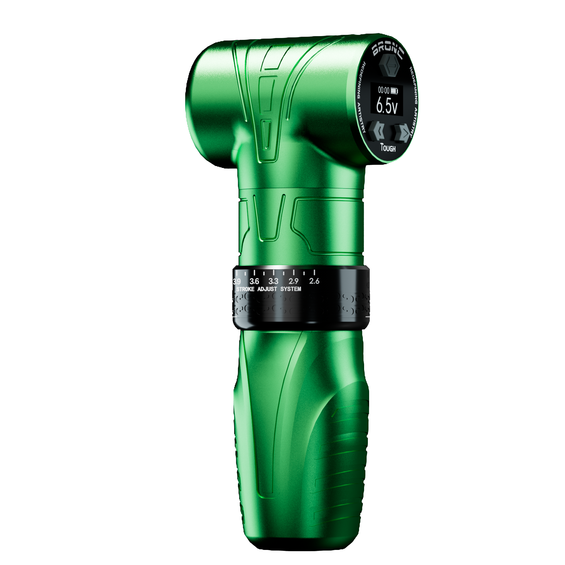 Bronc Tough adjustable wireless tattoo pen for professional tattoo artist .