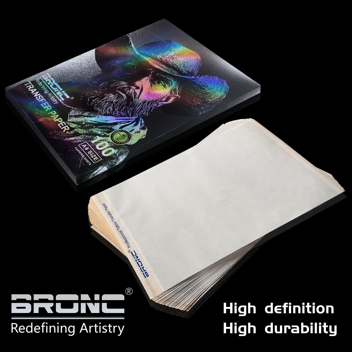 Bronc 4 layered Stencil Paper Bronc 4 layered Stencil Paper