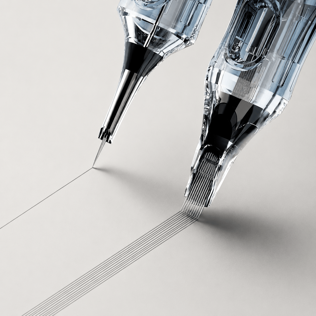 BRONC Tattoo Needle Cartridges – Round Liners (20PCS) BRONC Round Liner Tattoo Cartridge Needles 20PCS