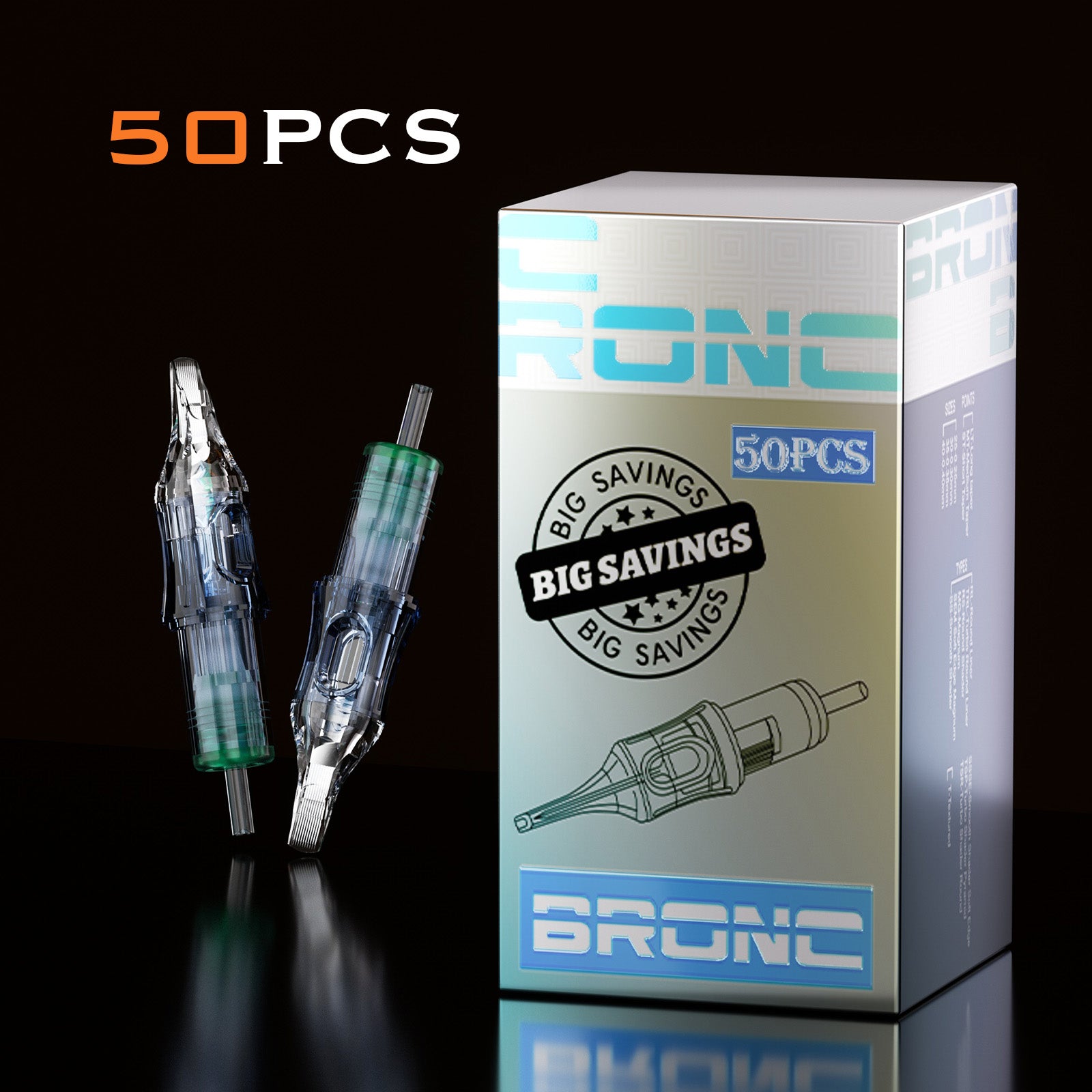 Bronc tattoo cartriges