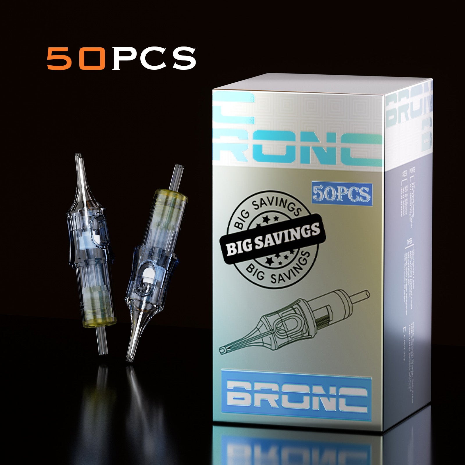 Bronc tattoo cartriges