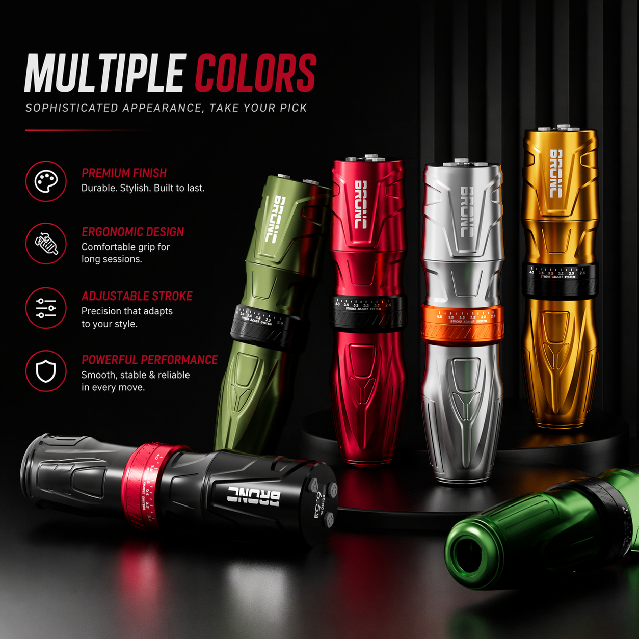 Bronc V1 wireless tattoo pen