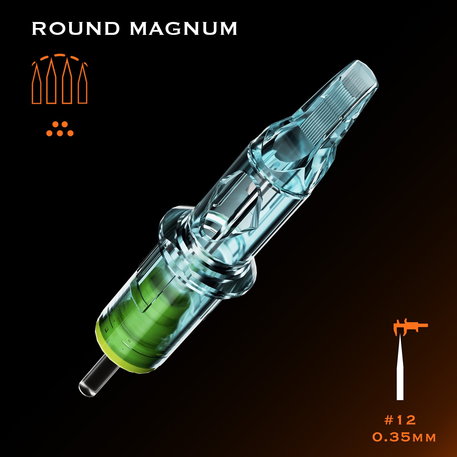 Bronc tattoo cartridges - Magnums, Round Shaders and Round liners