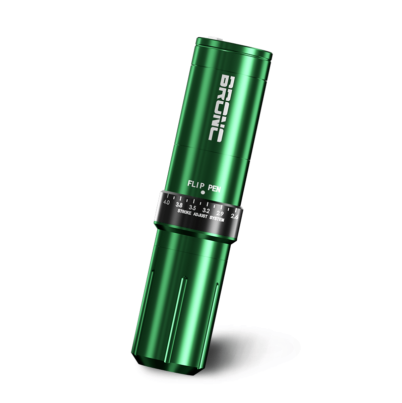 BRONC Tattoo Pen Machine Max V12 BRONC V12 Wireless Tattoo Pen Adjustable Stroke Long Battery Machine