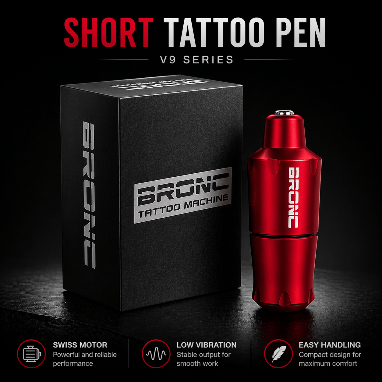 Bronc Complete Beginner Tattoo Setup Bronc Starter Kit Complete Beginner Tattoo Setup with Machine