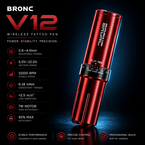 BRONC Tattoo Pen Machine Max V12