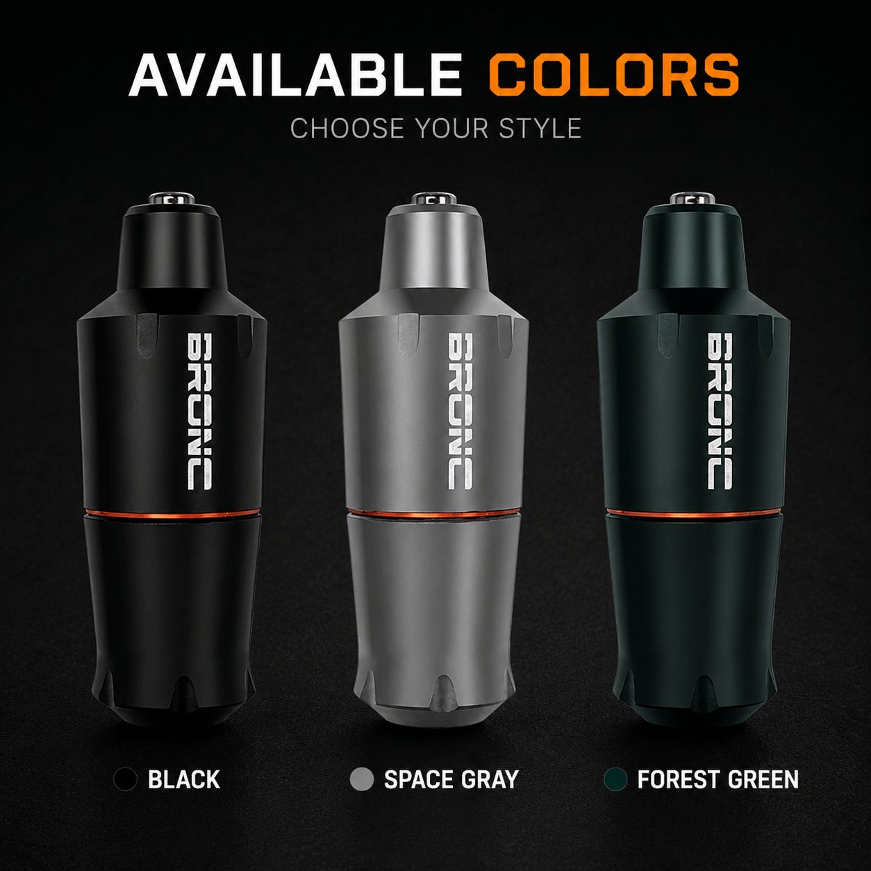 Bronc V9 tattoo pen