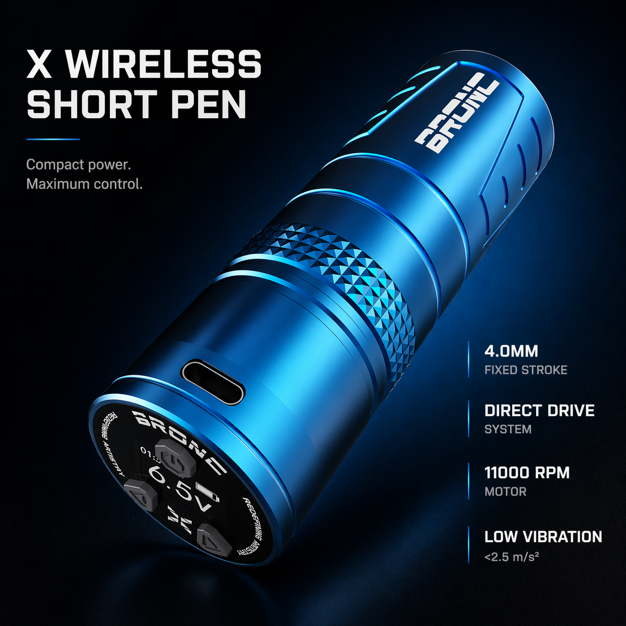 Bronc wireless tattoo pen