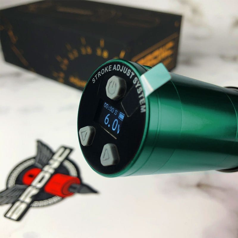 BRONC Adjustable Wireless Tattoo Pen V12 Battery Tattoo Machines Batteries BRONC Tattoo Supply