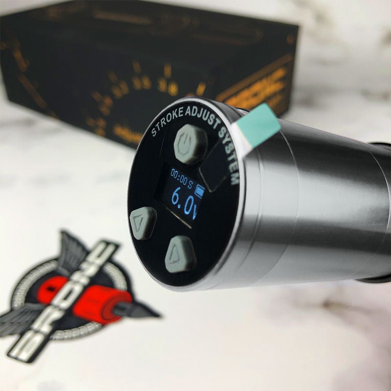 2023 BRONC Adjustable Wireless Pen V12 Battery - BRONC TATTOO SUPPLY