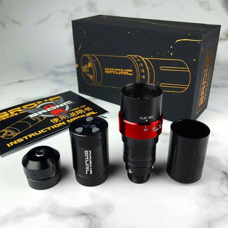 BRONC Adjustable Wireless Tattoo Pen V12 Battery Tattoo Machines Batteries BRONC Tattoo Supply