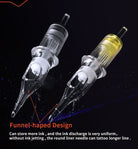 BIGWASP Cartridges Needle Transparent &Textured Needle-Soft Edge Magnums - BRONC TATTOO SUPPLY