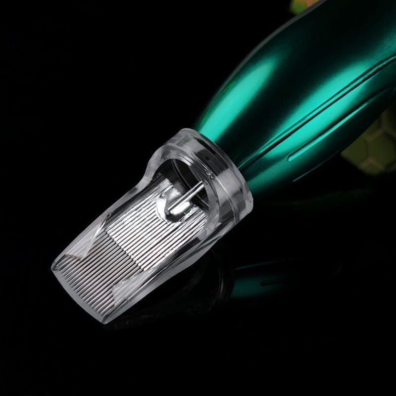 BIG WASP Tattoo Cartridge Large Transparent Needles - Magnums Tattoo Needles Professional BIG WASP Tattoo Cartridges Large Transparent Needles