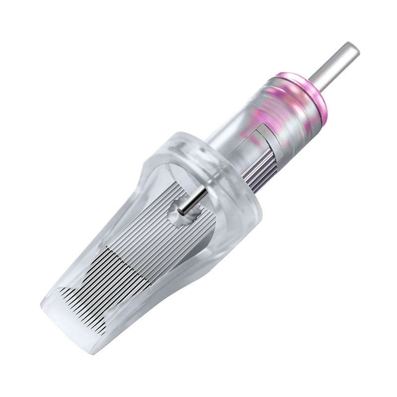 BIG WASP Tattoo Cartridge Large Transparent Needles Curve Magnums BIG WASP Tattoo Cartridges Large Transparent Needles Soft Edge Magnums - BRONC TATTOO SUPPLY