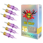 BIG WASP Tattoo Cartridges Round Shader - Round shader cartridge needles by BIG WASP.