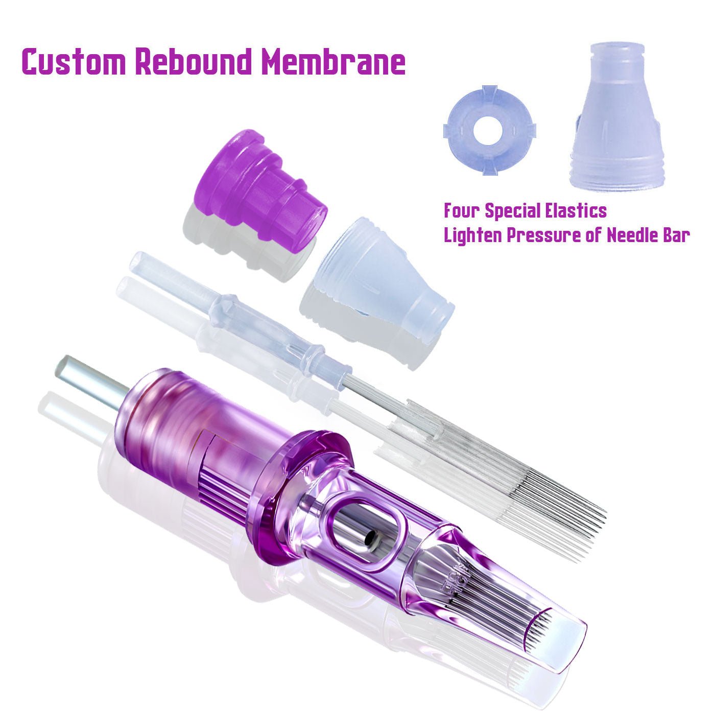 BIGWASP Needle Cartridges Soft Edge Magnums - BRONC TATTOO SUPPLY
