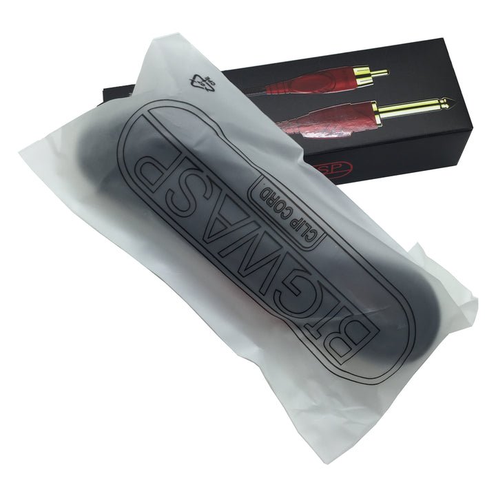 BIGWASP Tattoo RCA Clip Cord - BRONC TATTOO SUPPLY