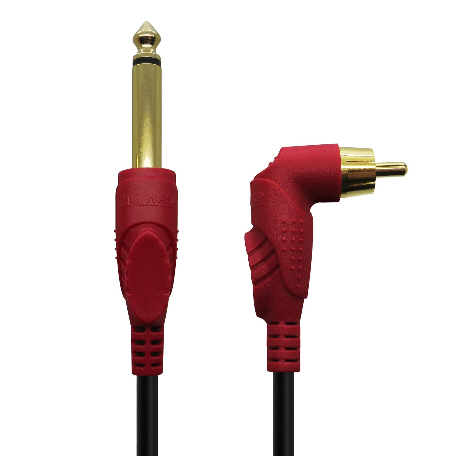 BIG WASP Tattoo Right Angel RCA Clip Cord BIG WASP Tattoo Right Angel RCA Clip Cord - BRONC TATTOO SUPPLY
