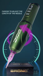 Bronc BULLET Wireless Tattoo Pen - BRONC TATTOO SUPPLY