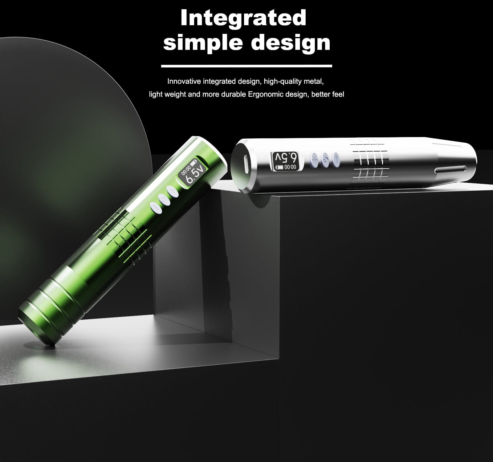 MICEYA Wireless Tattoo Pen 2Grips For Tattoo & PMU MICEYA Wireless Tattoo Pen 2 Grips Lightweight PMU Machine