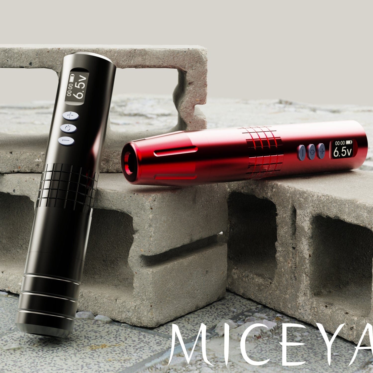 MICEYA Wireless Tattoo Pen 2Grips For Tattoo & PMU MICEYA Wireless Tattoo Pen 2 Grips Lightweight PMU Machine