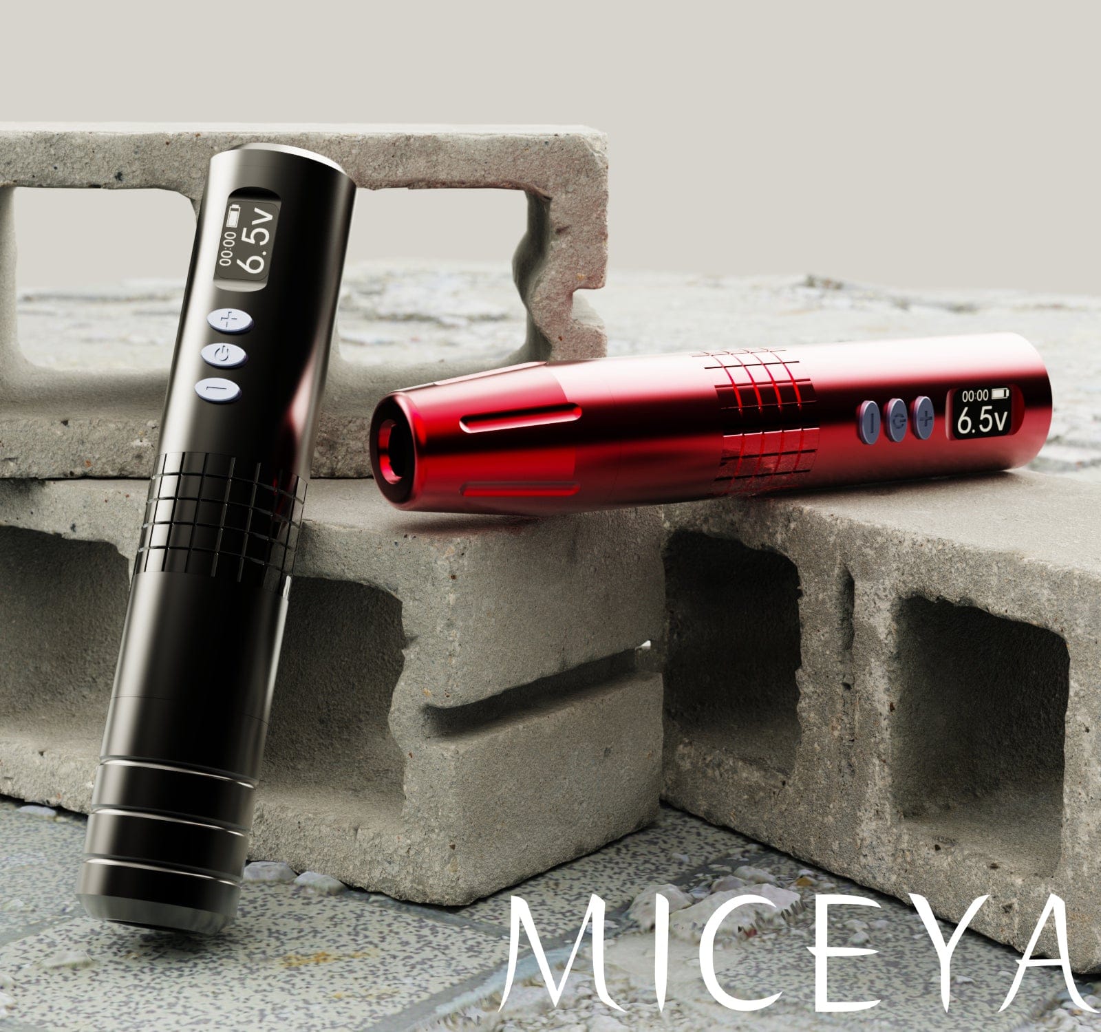 MICEYA Wireless Tattoo Pen 2Grips For Tattoo & PMU MICEYA Wireless Tattoo Pen 2 Grips Lightweight PMU Machine