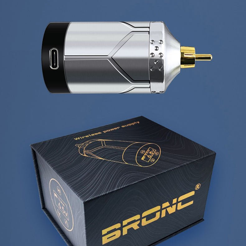 Bronc Rechargable Wireless battery RTM-1006 For RCA Tattoo Machine Pen Gun - BRONC TATTOO SUPPLY