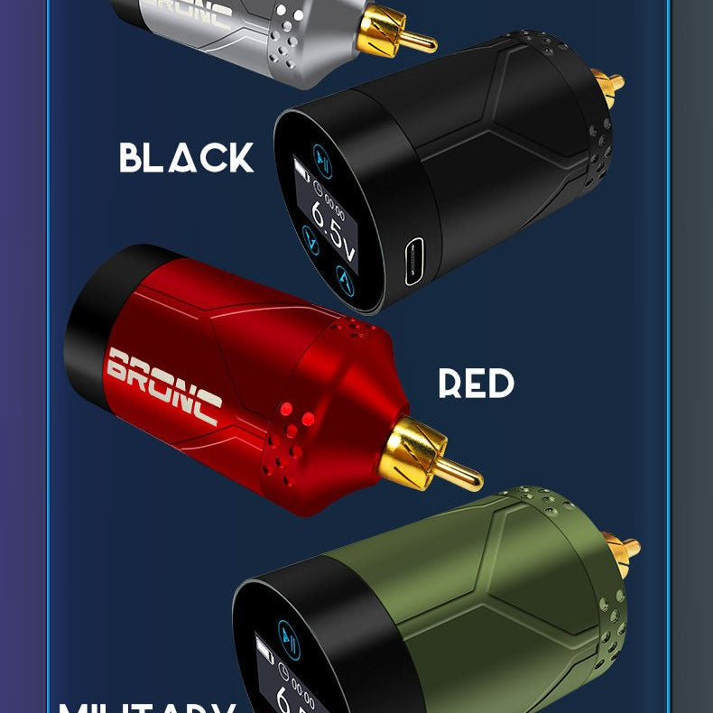 Bronc Rechargable Wireless battery RTM-1006 For RCA Tattoo Machine Pen Gun - BRONC TATTOO SUPPLY