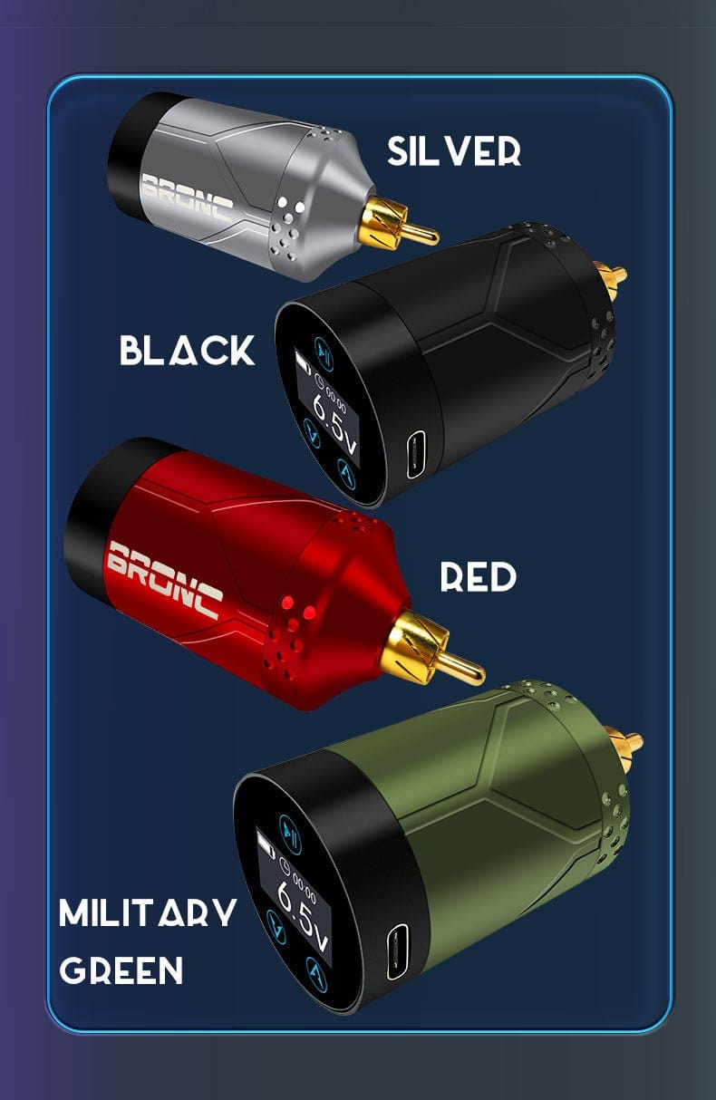 Bronc Rechargable Wireless battery RTM-1006 For RCA Tattoo Machine Pen Gun Tattoo Gun Battery Pack - Bronc Rechargable Batteries