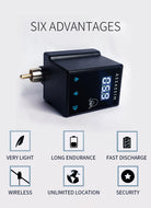 Bronc Rechargable Wireless battery TPN-038 - BRONC TATTOO SUPPLY