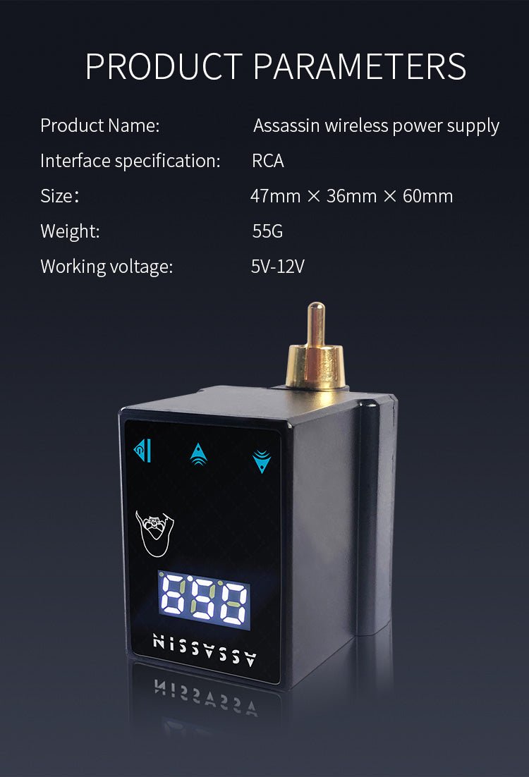 Bronc Rechargable Wireless battery TPN-038 - BRONC TATTOO SUPPLY