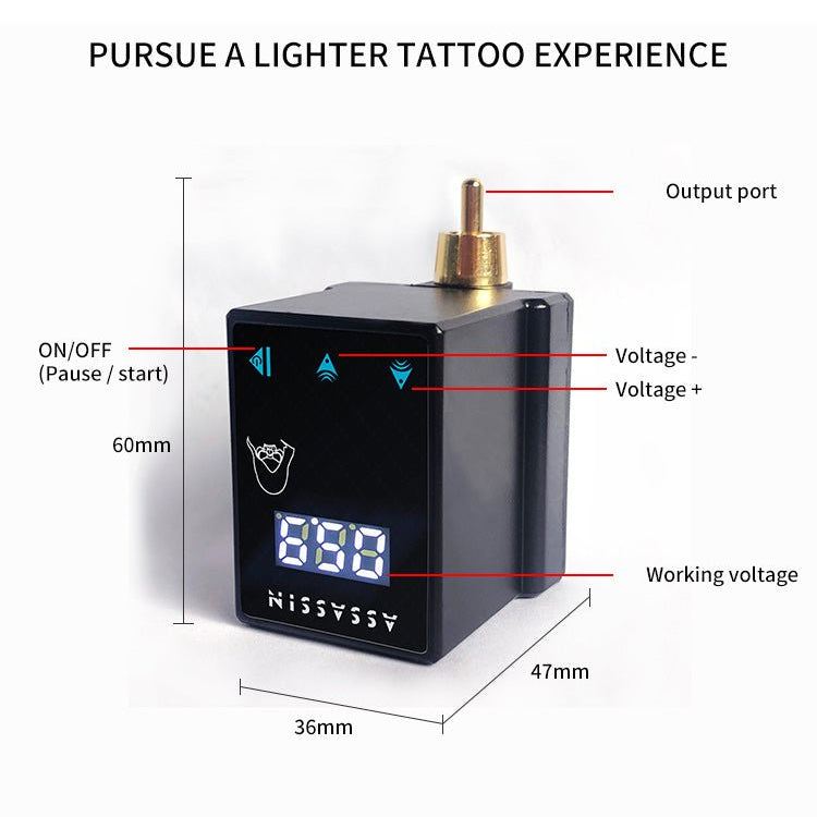 Bronc Rechargable Wireless battery TPN-038 - BRONC TATTOO SUPPLY