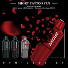 Bronc Short Tattoo Pen V9 With Swiss Motor - BRONC TATTOO SUPPLY