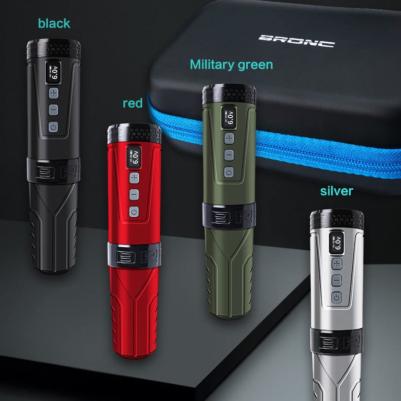 Bronc Wireless Tattoo Pen V6 - BRONC TATTOO SUPPLY
