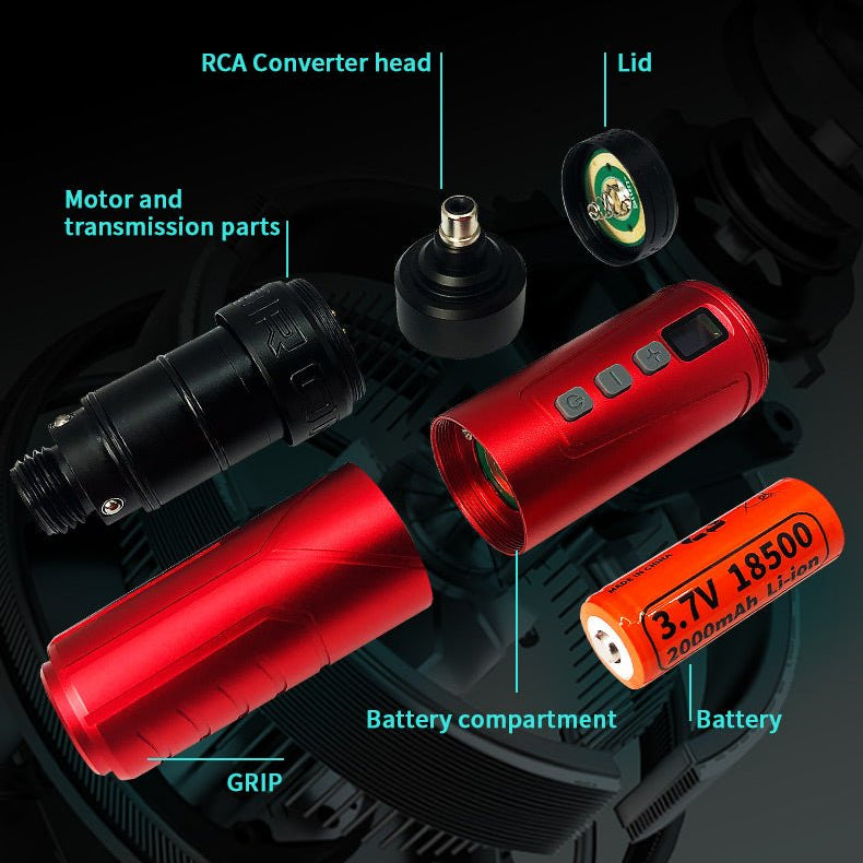 Bronc Wireless Tattoo Pen V6 - BRONC TATTOO SUPPLY