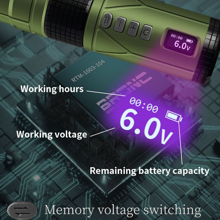 BRONC Wireless Tattoo Pen V8 - BRONC TATTOO SUPPLY