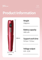 MICEYA Tulipa Wireless Pen For PMU & Tattoo - BRONC TATTOO SUPPLY