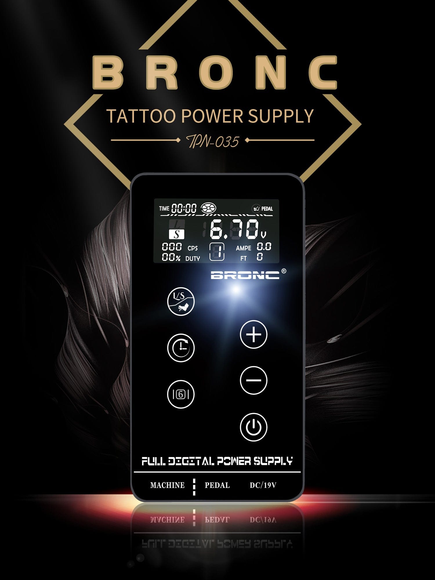 New Bronc Power Supply In 3 Ampere New Bronc Power Supply In 3 Ampere - BRONC TATTOO SUPPLY